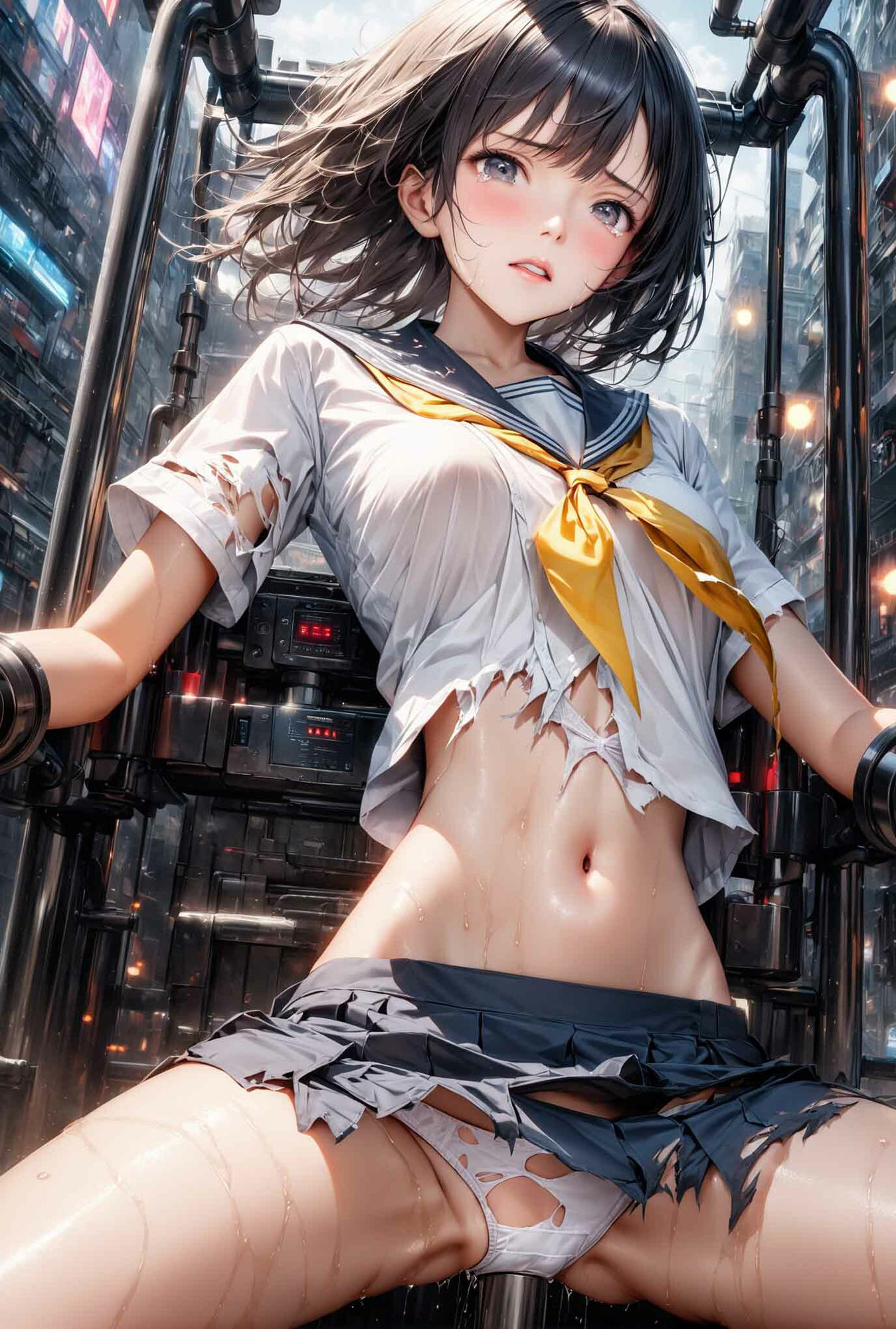 サンプル画像1:SM 拘束凌●(マキ) [d_463732]