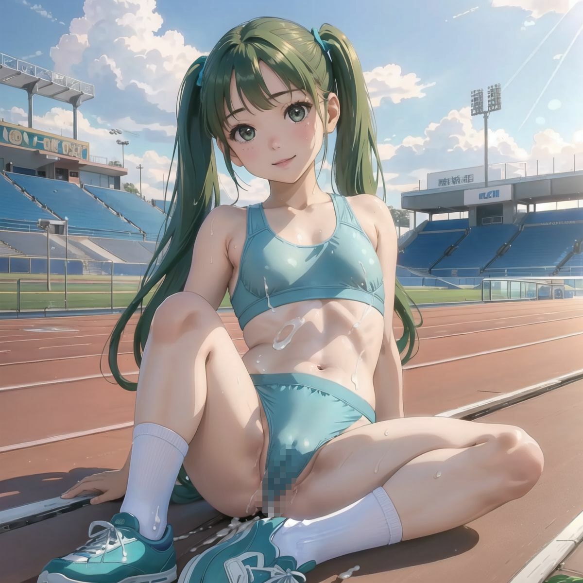 サンプル画像2:セックスは最高のトレーニングだ！！ドスケベ顧問が率いる美少女ロリっ子陸上部4日目(ましゅまろ倶楽部) [d_463738]