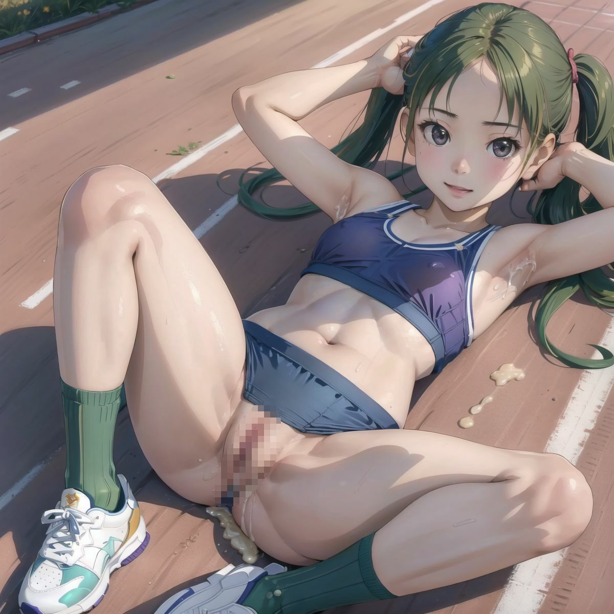 サンプル画像5:セックスは最高のトレーニングだ！！ドスケベ顧問が率いる美少女ロリっ子陸上部4日目(ましゅまろ倶楽部) [d_463738]