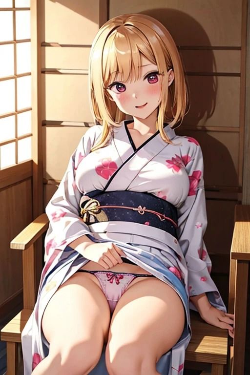 サンプル画像1:浴衣deパンティー(なかなか) [d_463790]