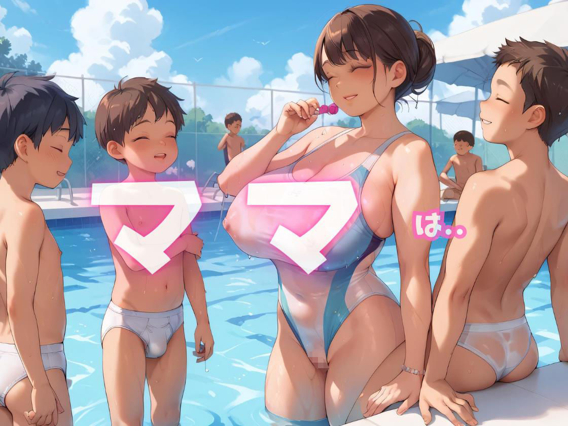 サンプル画像2:ママ（はショタチン〇が）だいすき！(イカ腹友の会) [d_463793]