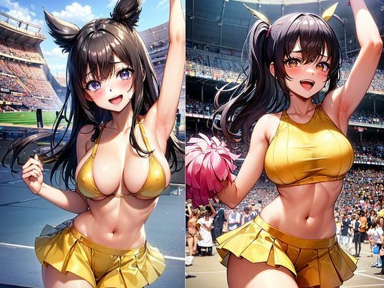 サンプル画像1:セクシーチアガールに応援されたい(灼熱の絶対零度) [d_463795]