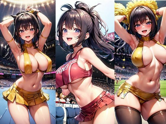 サンプル画像3:憧れの先輩のホンキのスガタ(灼熱の絶対零度) [d_463804]