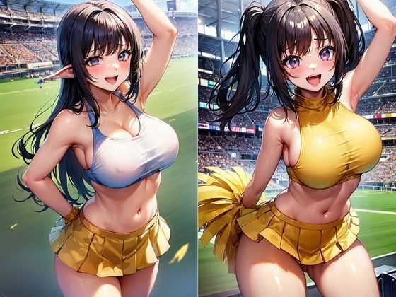 サンプル画像2:君の笑顔は太陽のよう(灼熱の絶対零度) [d_463822]