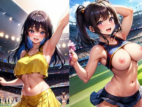 サンプル画像5:君の笑顔は太陽のよう(灼熱の絶対零度) [d_463822]