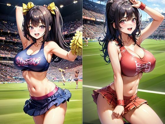 サンプル画像2:目のやり場に困っちゃう(灼熱の絶対零度) [d_463825]