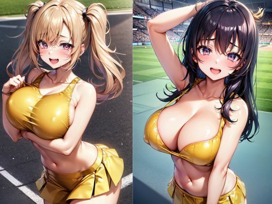 サンプル画像5:目のやり場に困っちゃう(灼熱の絶対零度) [d_463825]