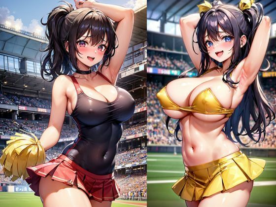 サンプル画像6:目のやり場に困っちゃう(灼熱の絶対零度) [d_463825]