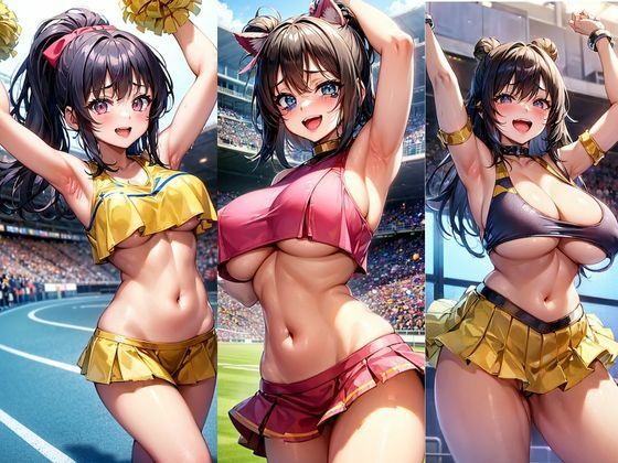 サンプル画像3:黙って応援させなさい(灼熱の絶対零度) [d_463827]