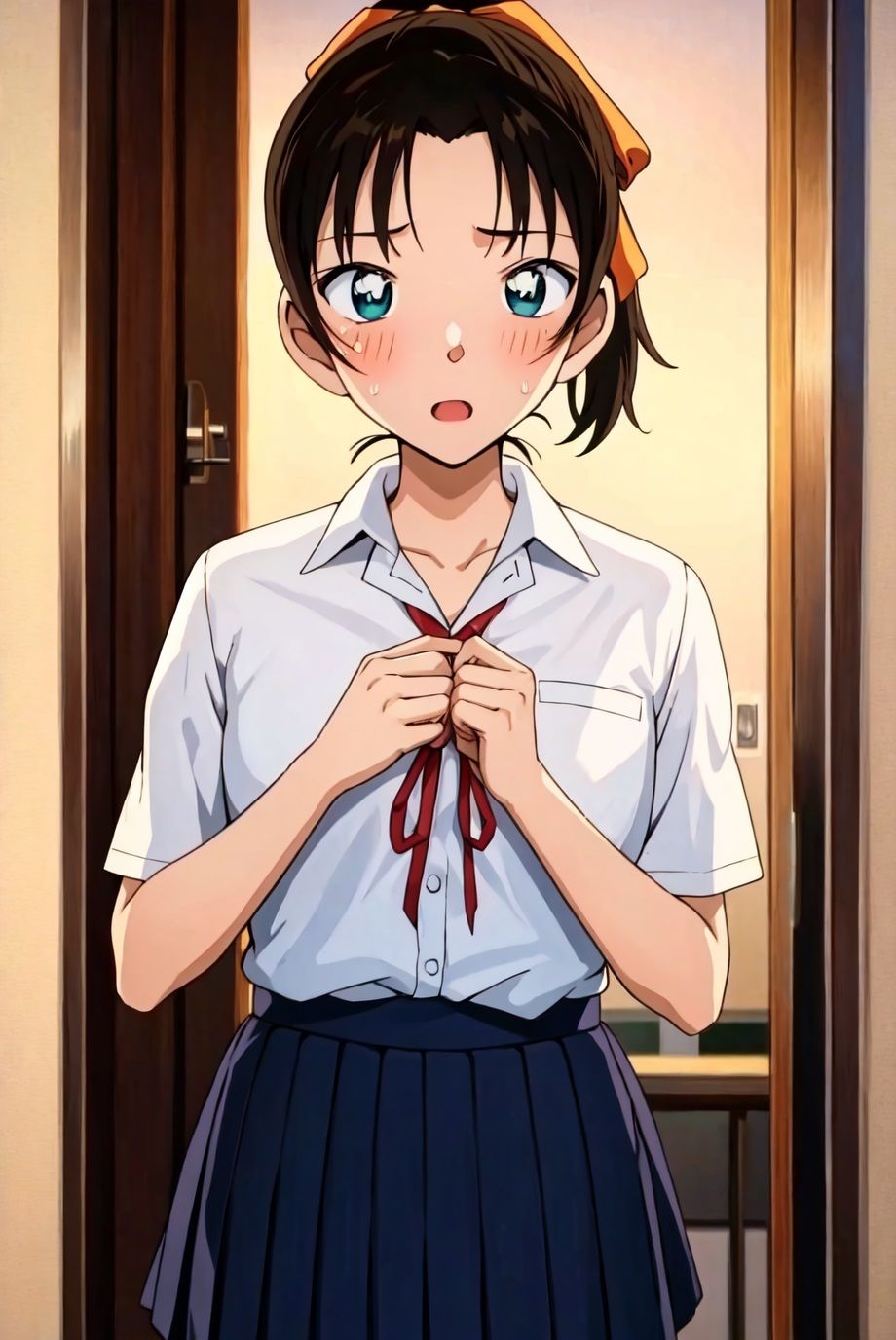 サンプル画像2:名探偵コ●ン和葉in寝取られスイートルーム(ひとつなぎの秘宝館) [d_463830]