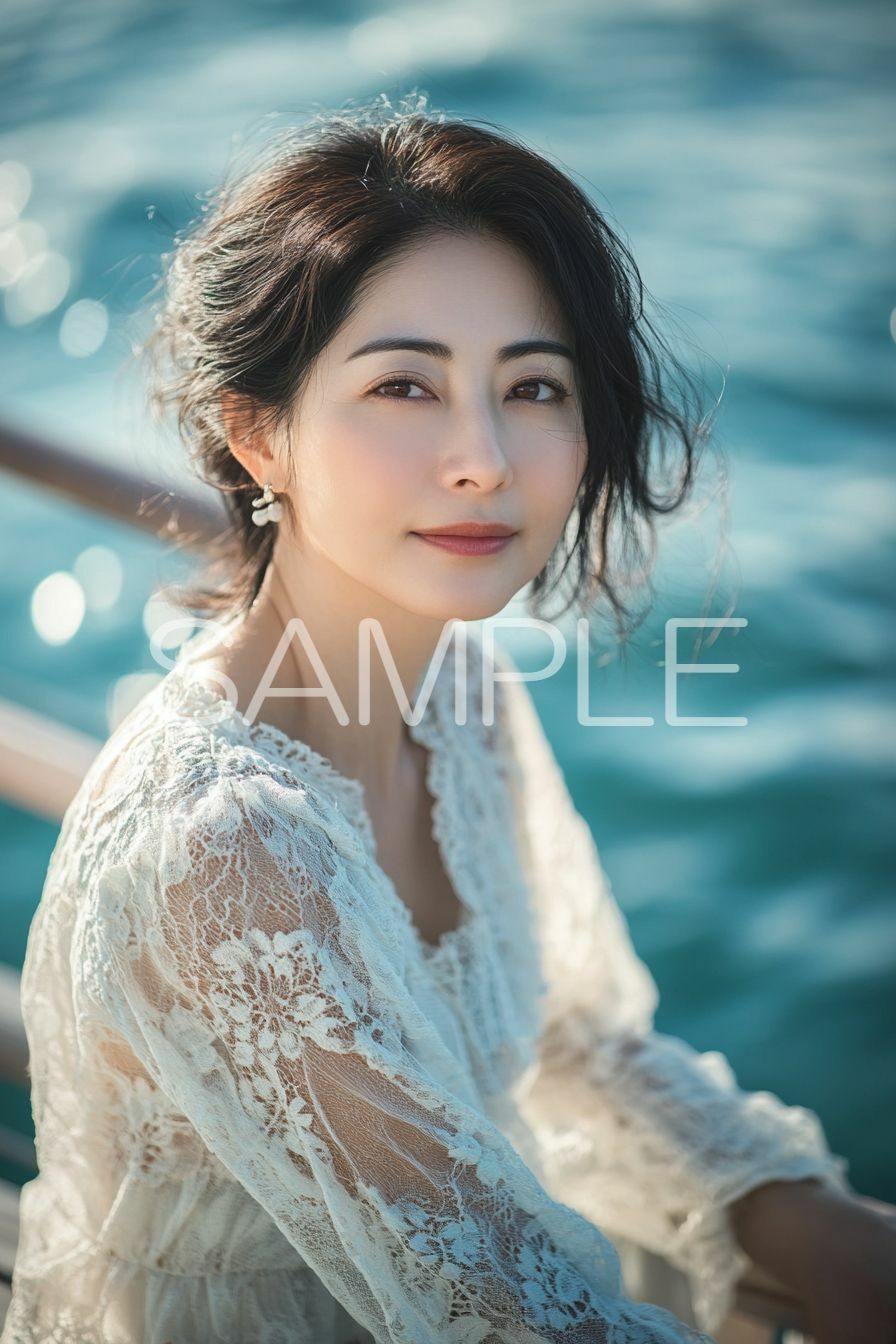 サンプル画像2:誘惑の美魔女:魅惑の瞬間(リアル愛だろAi) [d_463880]