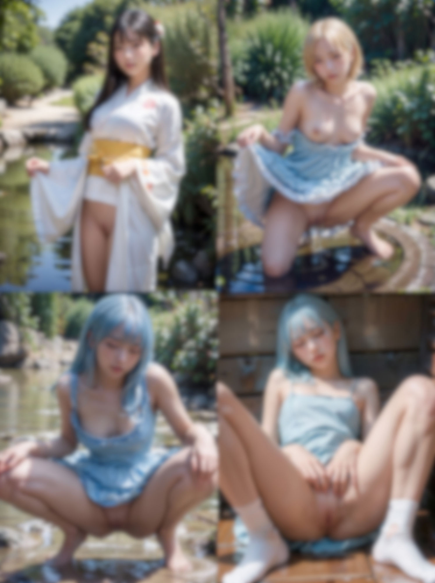 サンプル画像3:500P パンティ履かない 放尿 美少女グラビア(え〜あい出版) [d_463895]