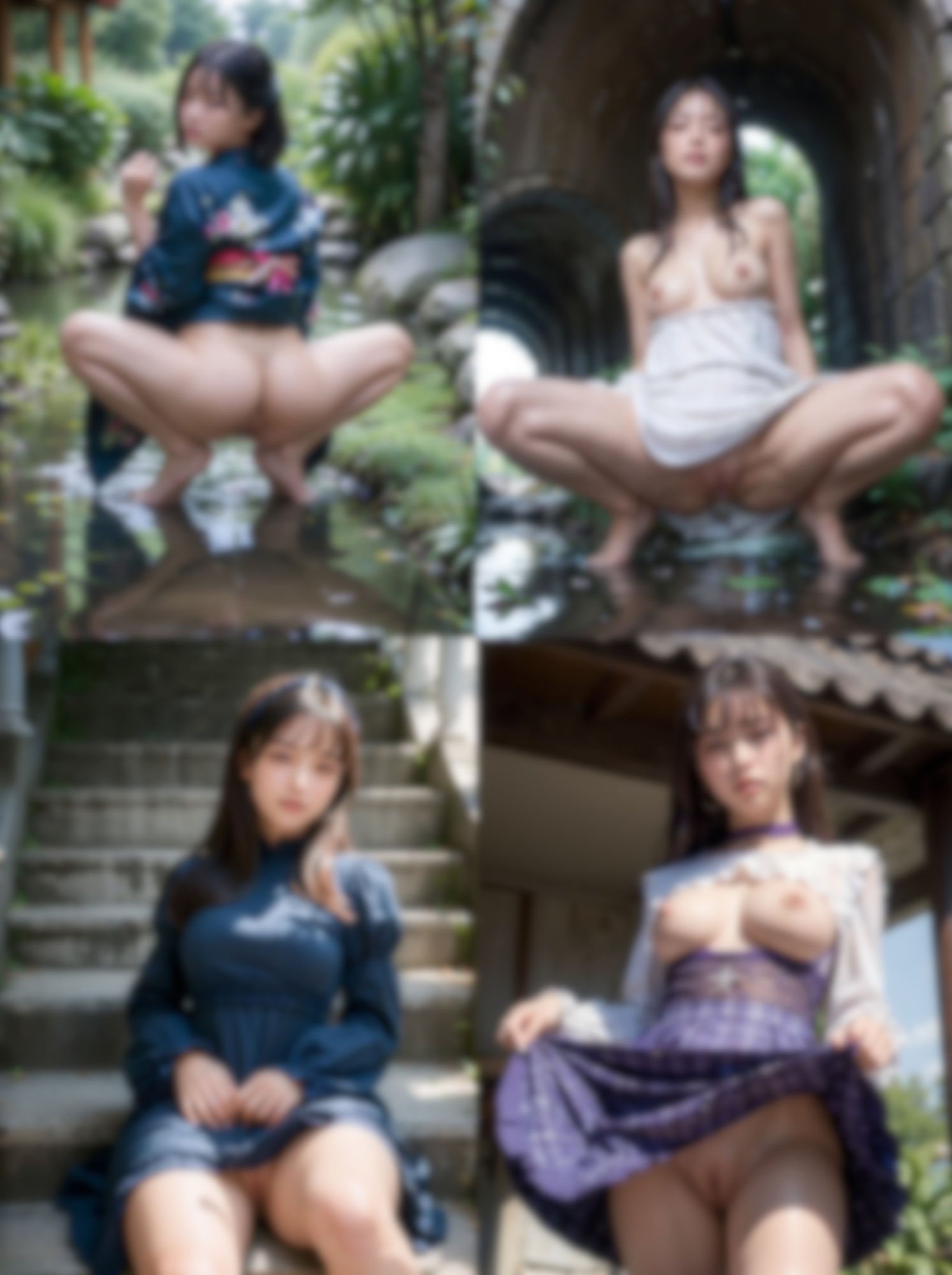 サンプル画像4:500P パンティ履かない 放尿 美少女グラビア(え〜あい出版) [d_463895]