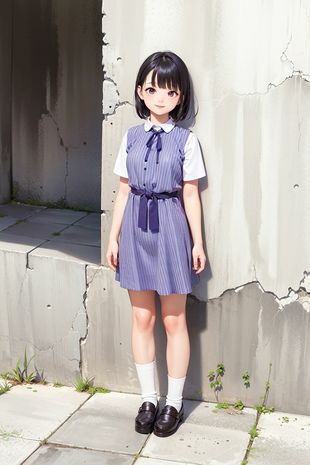 サンプル画像1:坂道系女子校生・一期生の制服図録(ふぁい) [d_463901]