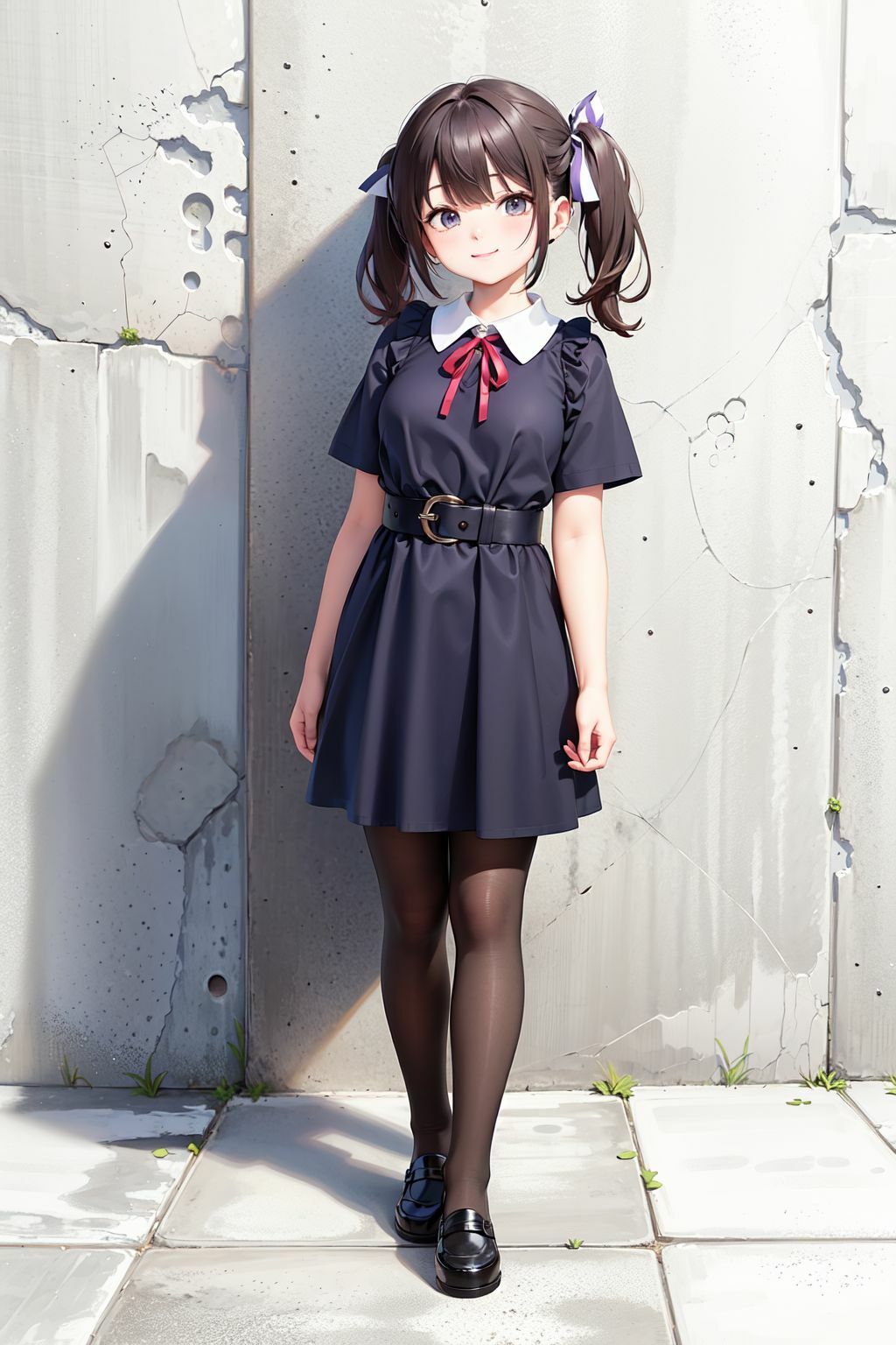 サンプル画像2:坂道系女子校生・一期生の制服図録(ふぁい) [d_463901]