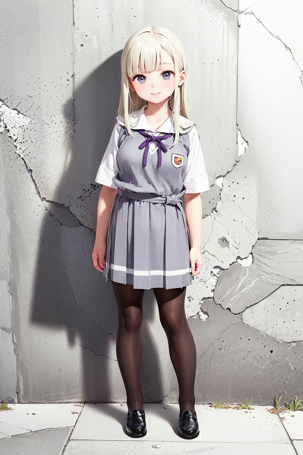 サンプル画像4:坂道系女子校生・一期生の制服図録(ふぁい) [d_463901]