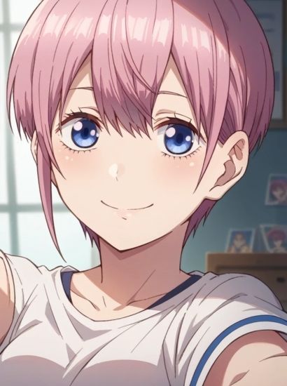 サンプル画像1:五等分の花嫁の中野一花から送られてきた自撮り写真(自撮りサークル  イカスミ工房) [d_463991]