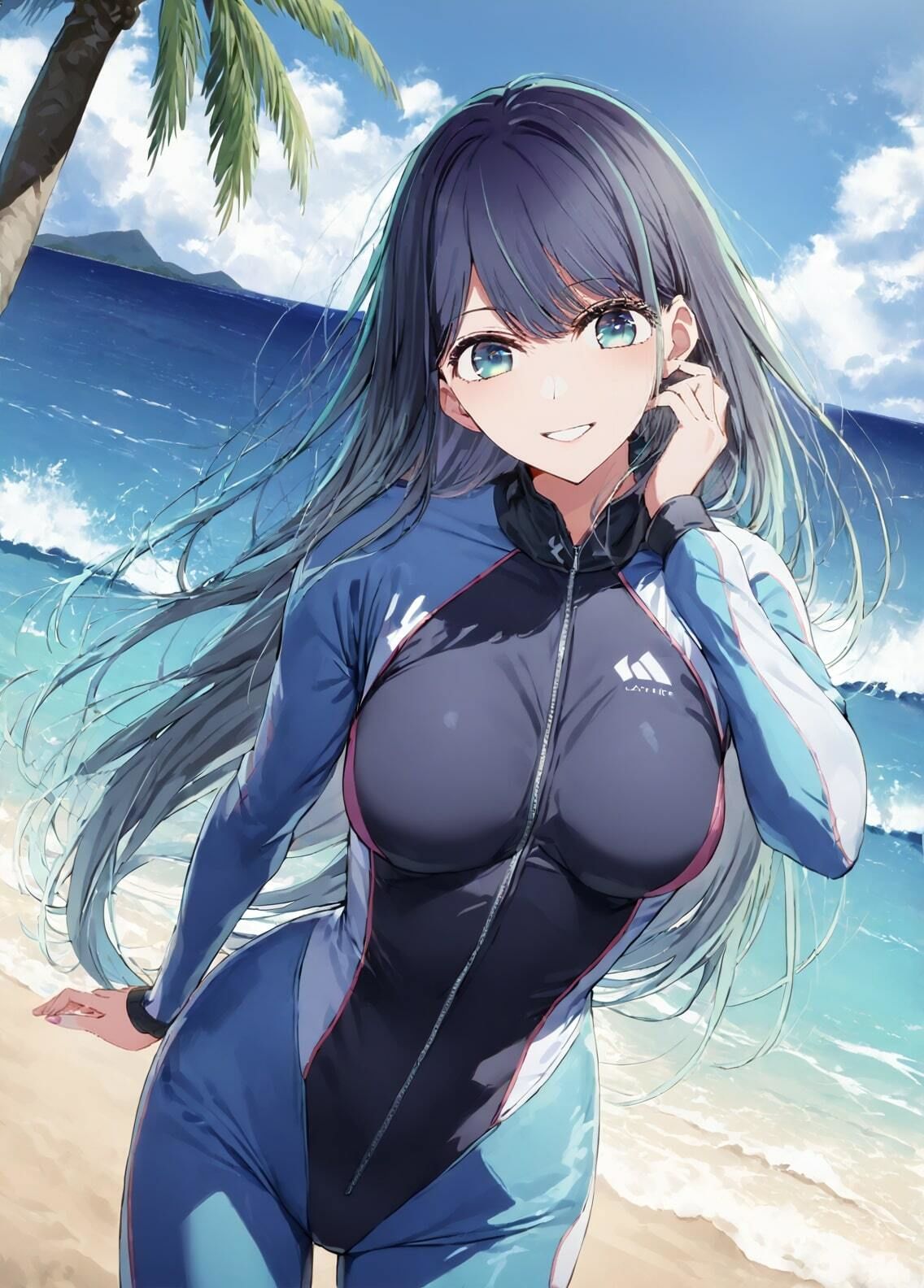 サンプル画像5:「推しの子」黒川あかね 水着写真集（全19種類500枚）(人の海) [d_464001]