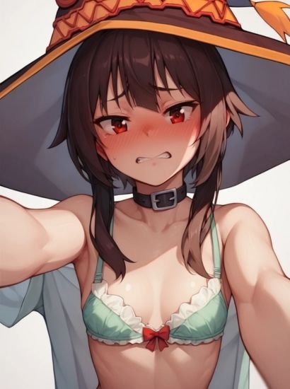 サンプル画像2:このすばのめぐみんから送られてきた自撮り写真(自撮りサークル  イカスミ工房) [d_464044]