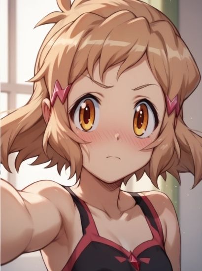 サンプル画像1:戦姫絶唱シンフォギアの立花響から送られてきた自撮り写真(自撮りサークル  イカスミ工房) [d_464072]