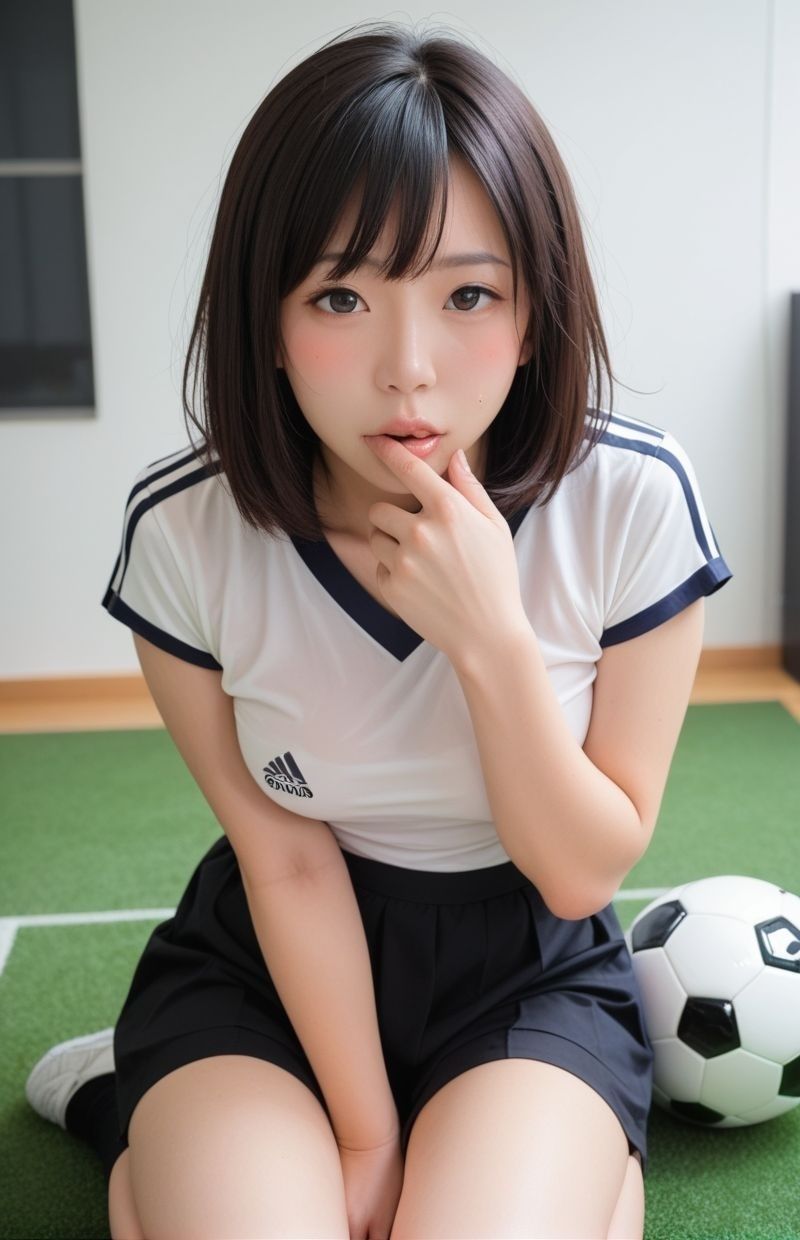 サンプル画像1:サッカー女子の秘密(みょん) [d_464086]