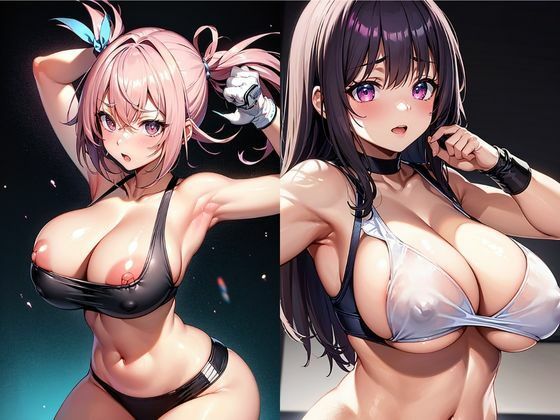 サンプル画像4:強い彼女の女の表情(灼熱の絶対零度) [d_464218]