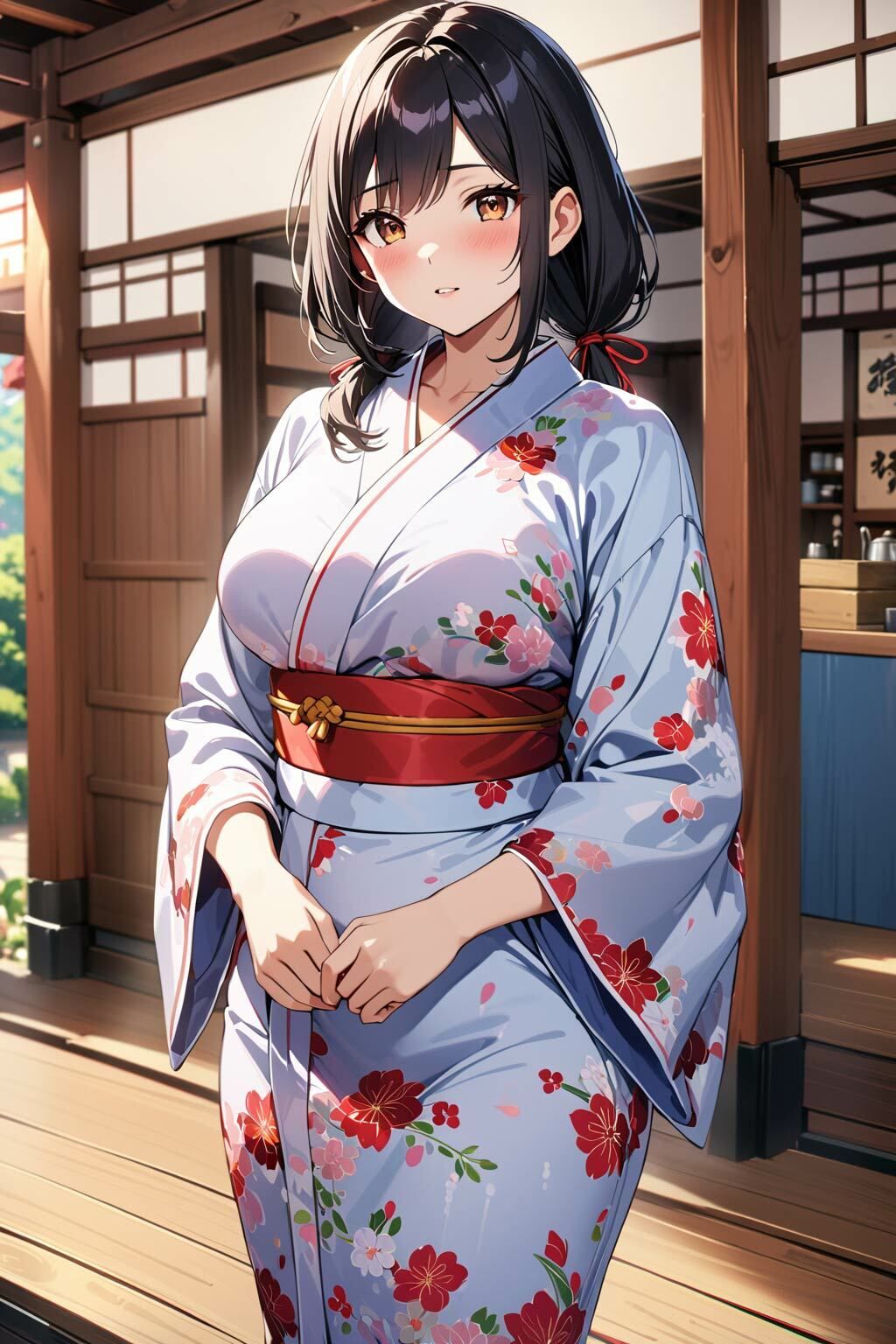 サンプル画像1:ぽっちゃり彼女と温泉旅館でしっぽりエッチ(ペペチー愛好家) [d_464235]