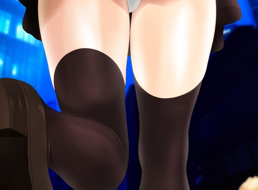 サンプル画像2:見上げる巨大な遠○凛(ミックス ステーション) [d_464245]