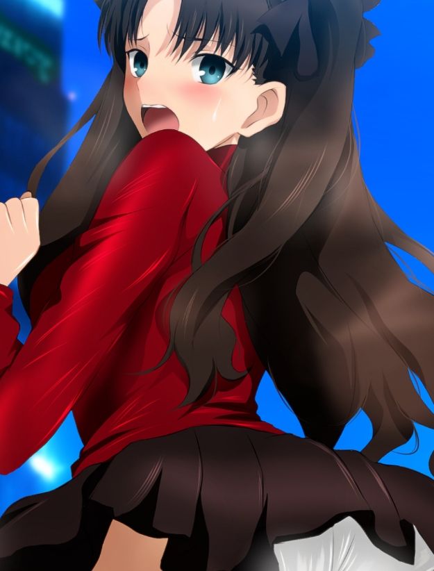 サンプル画像4:見上げる巨大な遠○凛(ミックス ステーション) [d_464245]