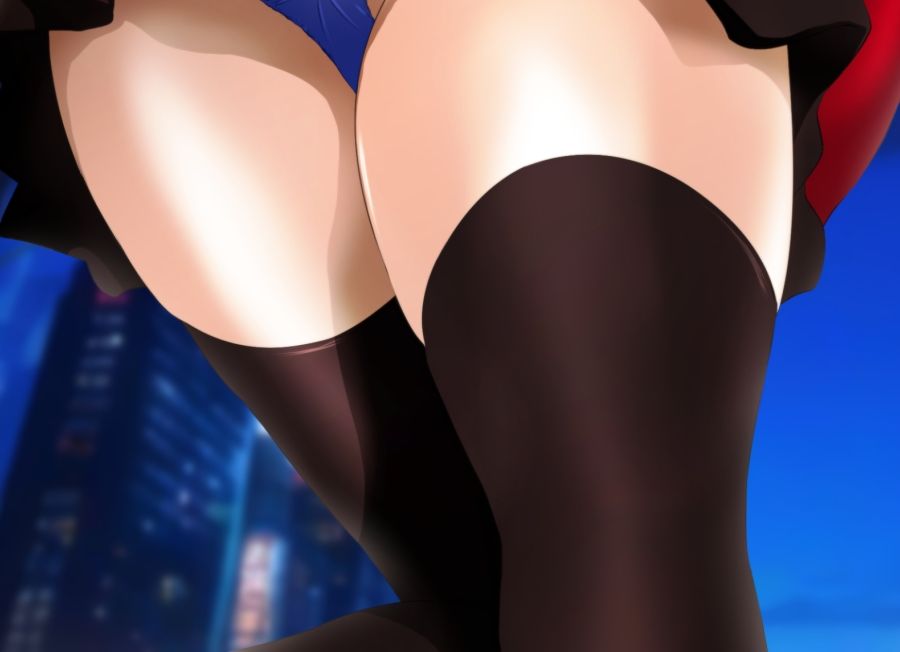 サンプル画像5:見上げる巨大な遠○凛(ミックス ステーション) [d_464245]