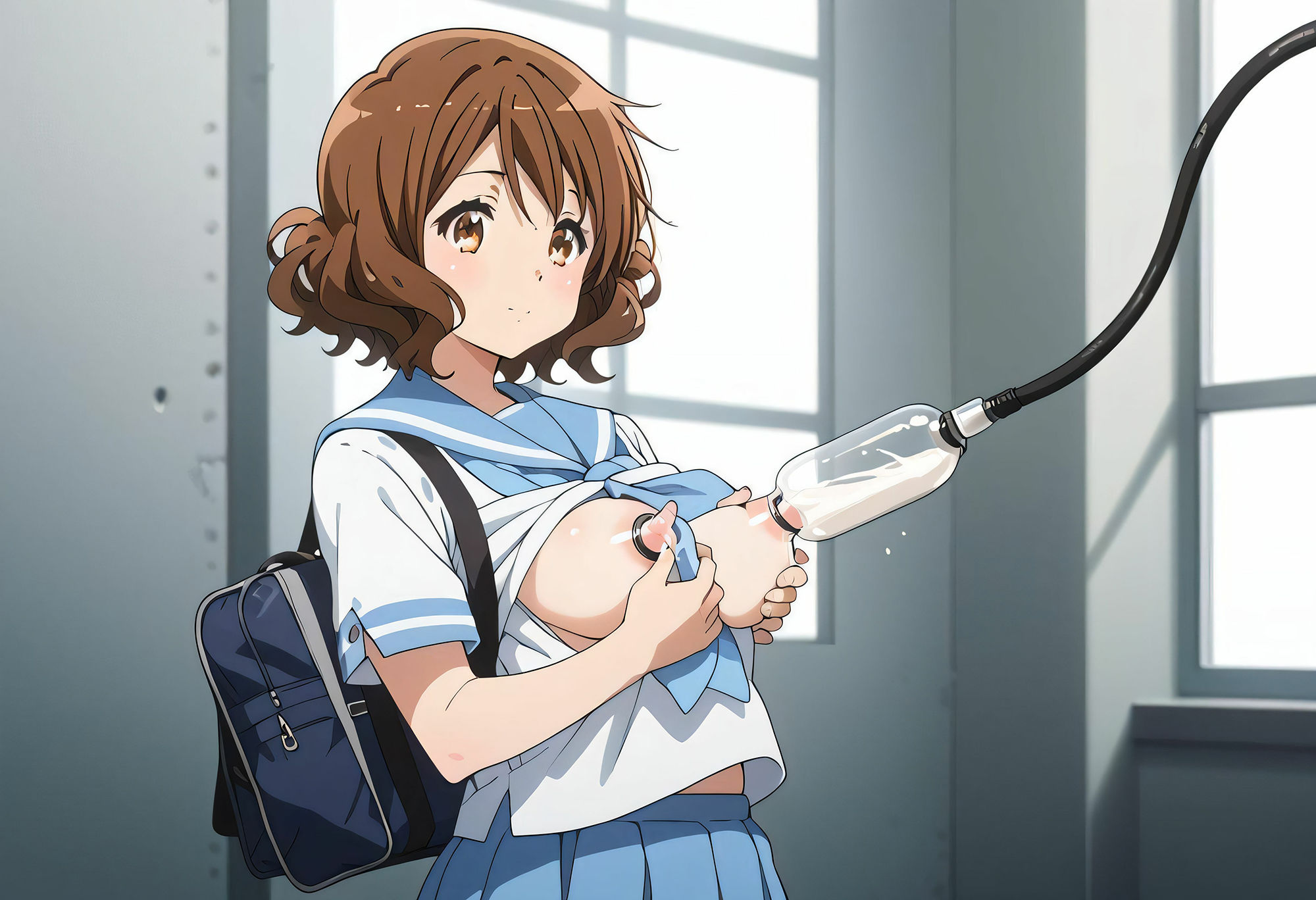 サンプル画像5:部活に戻らないと(レゾナンスエンジン) [d_464293]