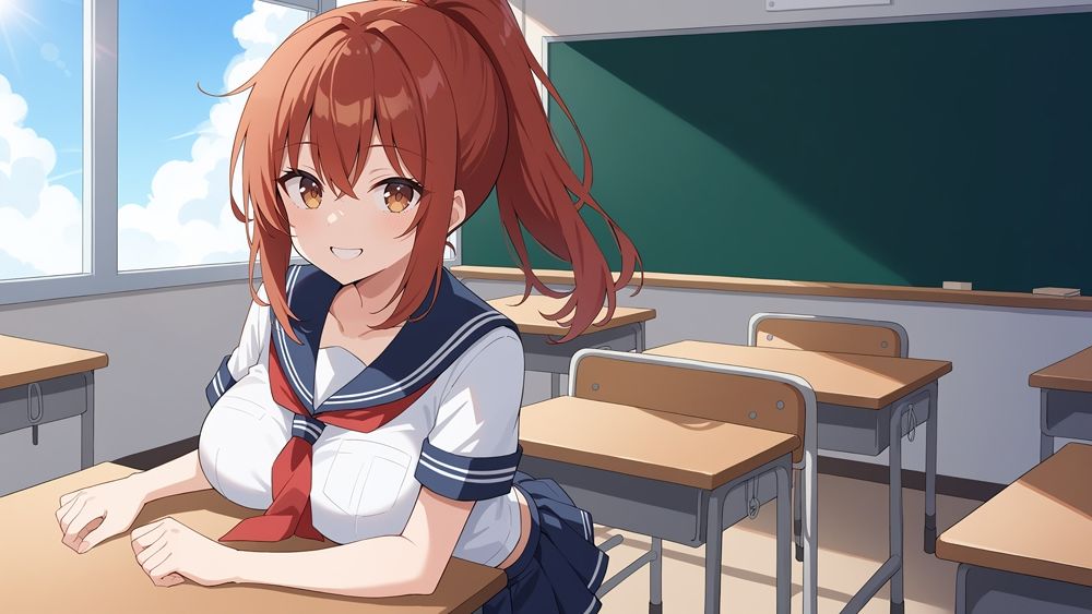 サンプル画像2:私立HR学園淫乱科10 バレーボール部編(ニート印刷所) [d_464319]