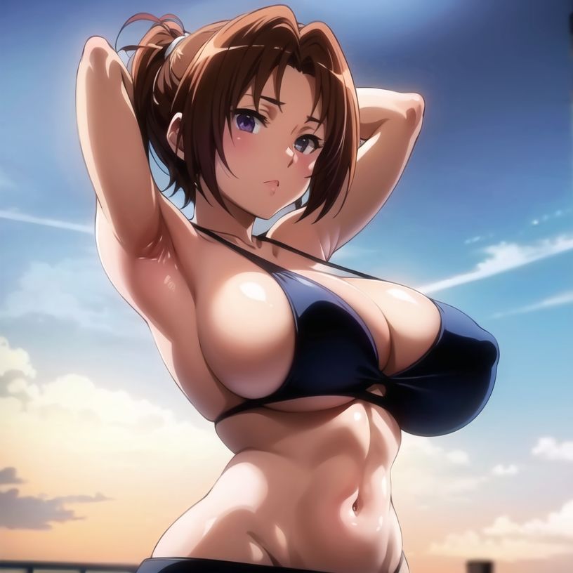 サンプル画像5:【響け！巨乳JK！！】文化部JKの巨乳ヌード写真集！！(ALL H) [d_464351]