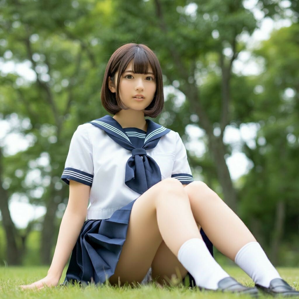 サンプル画像3:処女のふともも(もう限界) [d_464400]