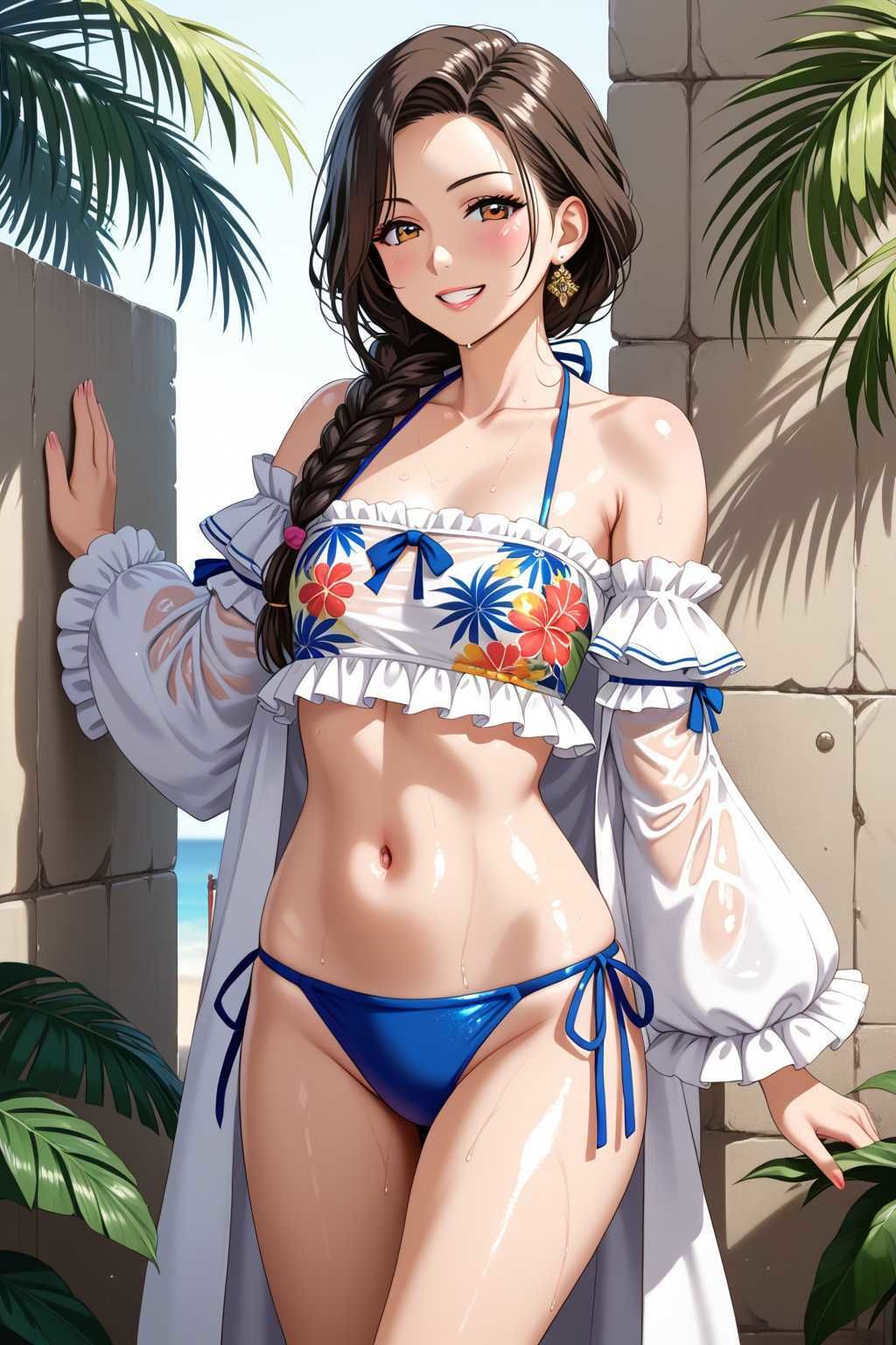 サンプル画像4:夏色ビキニコレクション〜ちっぱい編1(ぱてぃすりーず) [d_464428]