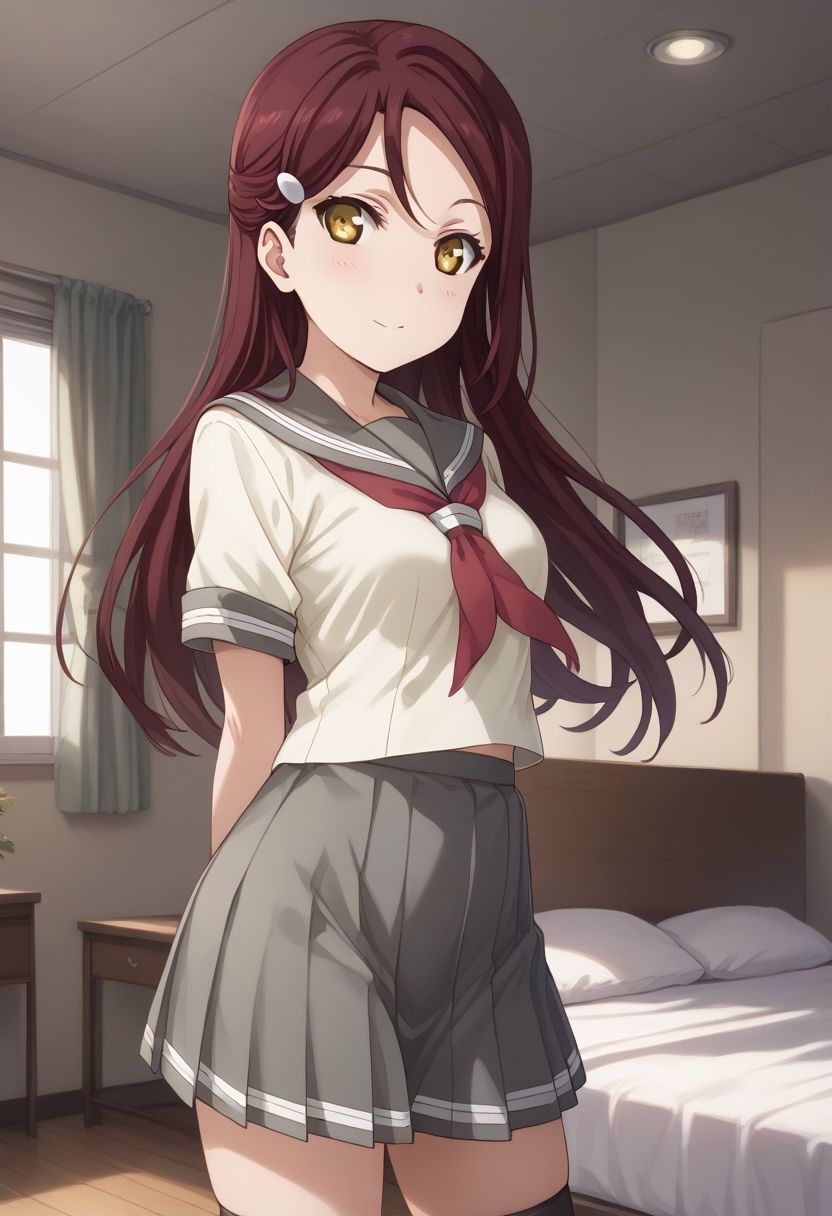 サンプル画像1:ラブラ○ブ！サンシャイン！！ 桜◯梨子 エロCG集(aiどる) [d_464433]