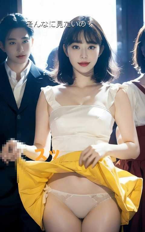 サンプル画像3:パンチラクルージング1(スタジオTOMO) [d_464457]