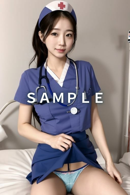 サンプル画像1:【超高品質】女子校生のナース体験(エチエチ画像集) [d_464542]