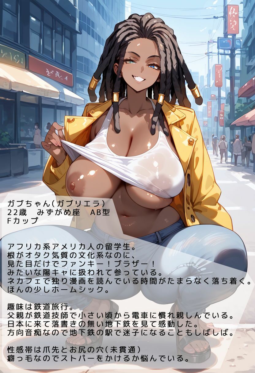 サンプル画像2:レンタルおちんぽ屋さん〜黒人美女編(滝ノ川技術研究所) [d_464573]