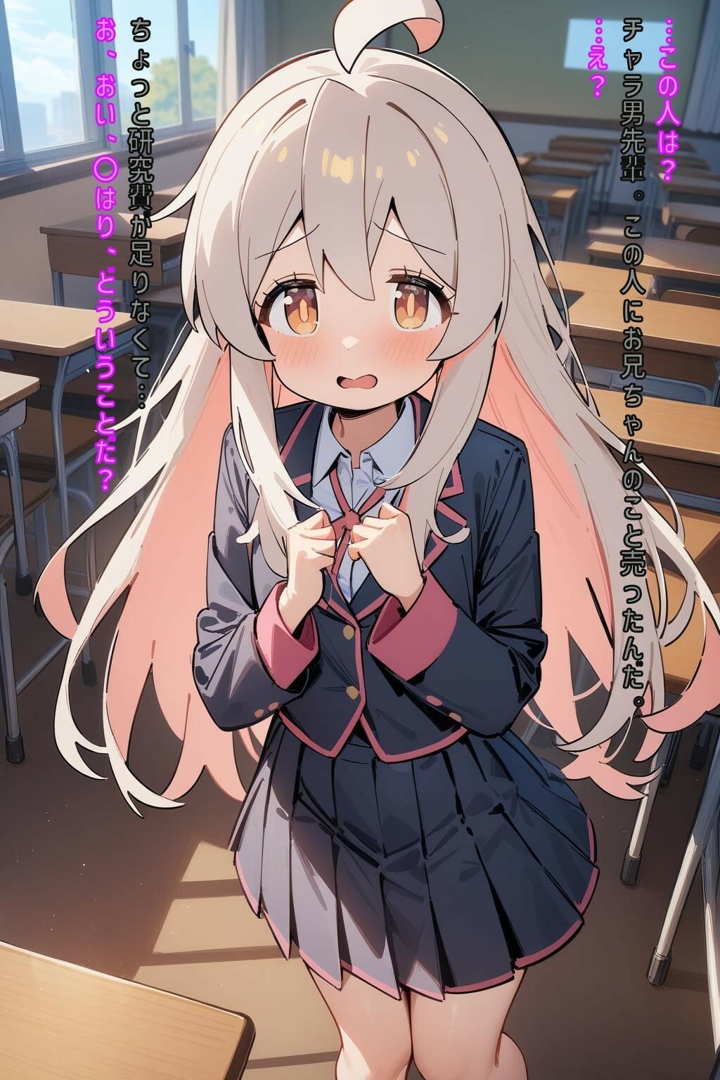 サンプル画像3:お兄ちゃんをチャラ男先輩に売りました(あるてみす) [d_464631]