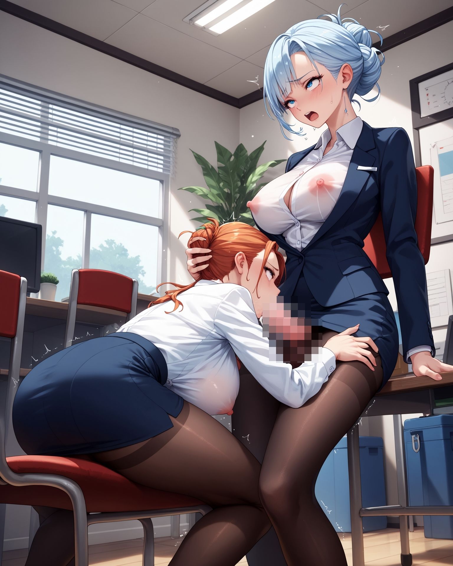 サンプル画像2:ふたなりOL達の秘密の昼下がり(えーあい書房) [d_464646]