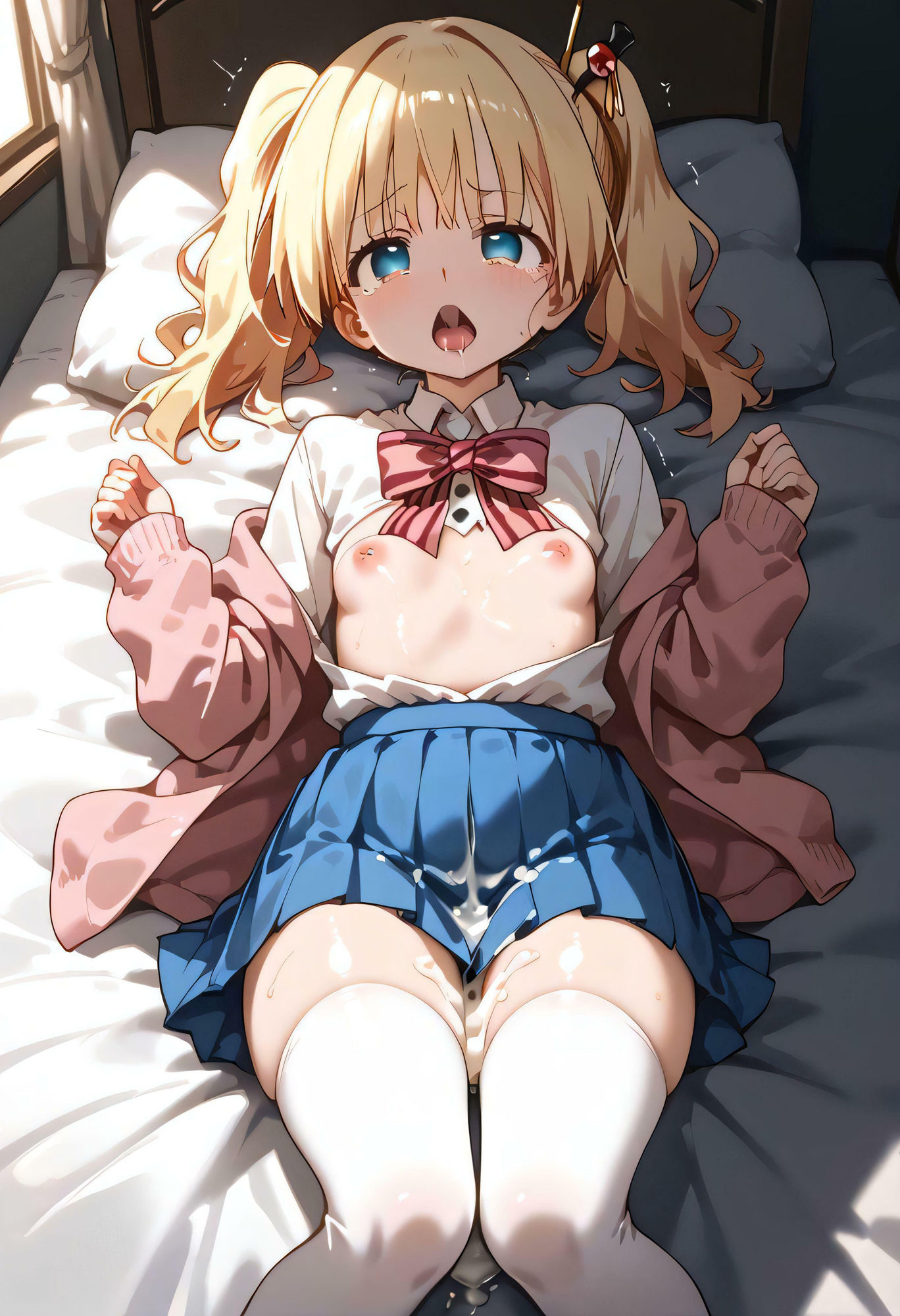 サンプル画像2:色魔の街(猫足時計) [d_464736]