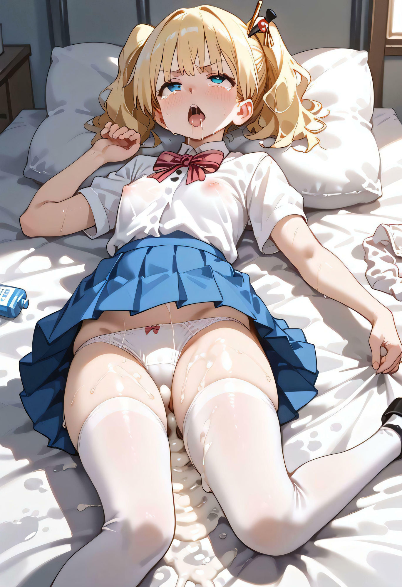 サンプル画像5:色魔の街(猫足時計) [d_464736]