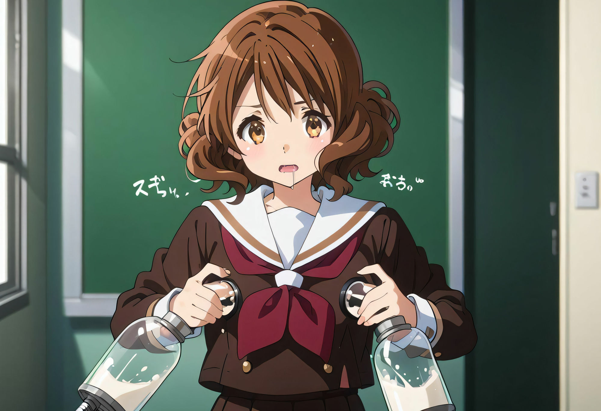 サンプル画像5:綺麗な搾り方(朱唇の誘惑) [d_464745]