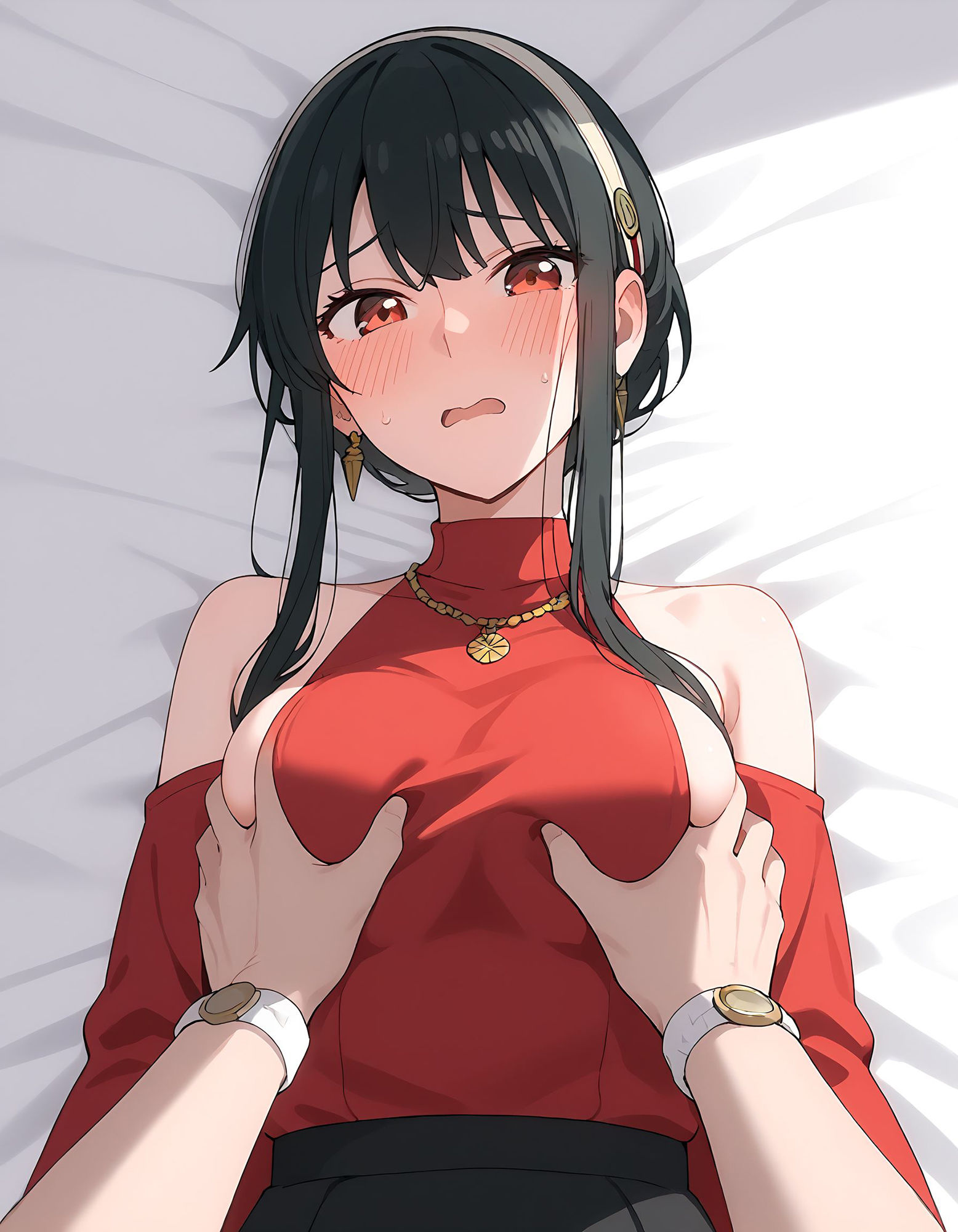 サンプル画像3:ヨ〇さんとエッチ(此処から) [d_464838]