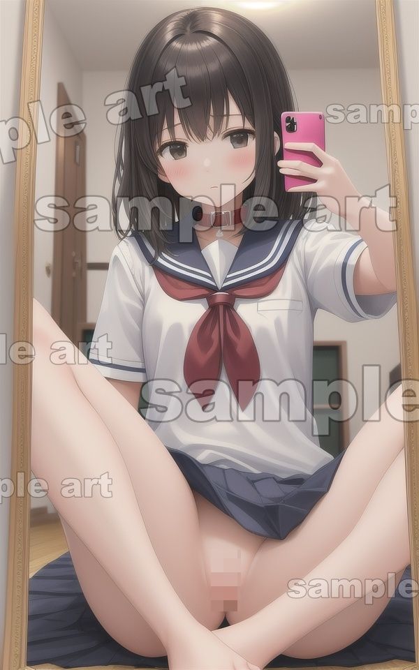 サンプル画像6:まん凸制服JK特集！童顔JKの唯一の趣味がおまんこ露出「おじさん、みてくれる・・」(天頂絶頂スタイル) [d_464868]