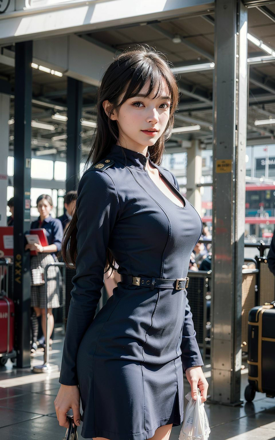 サンプル画像2:働く女子 CAさん（2）(FAI文庫) [d_464886]