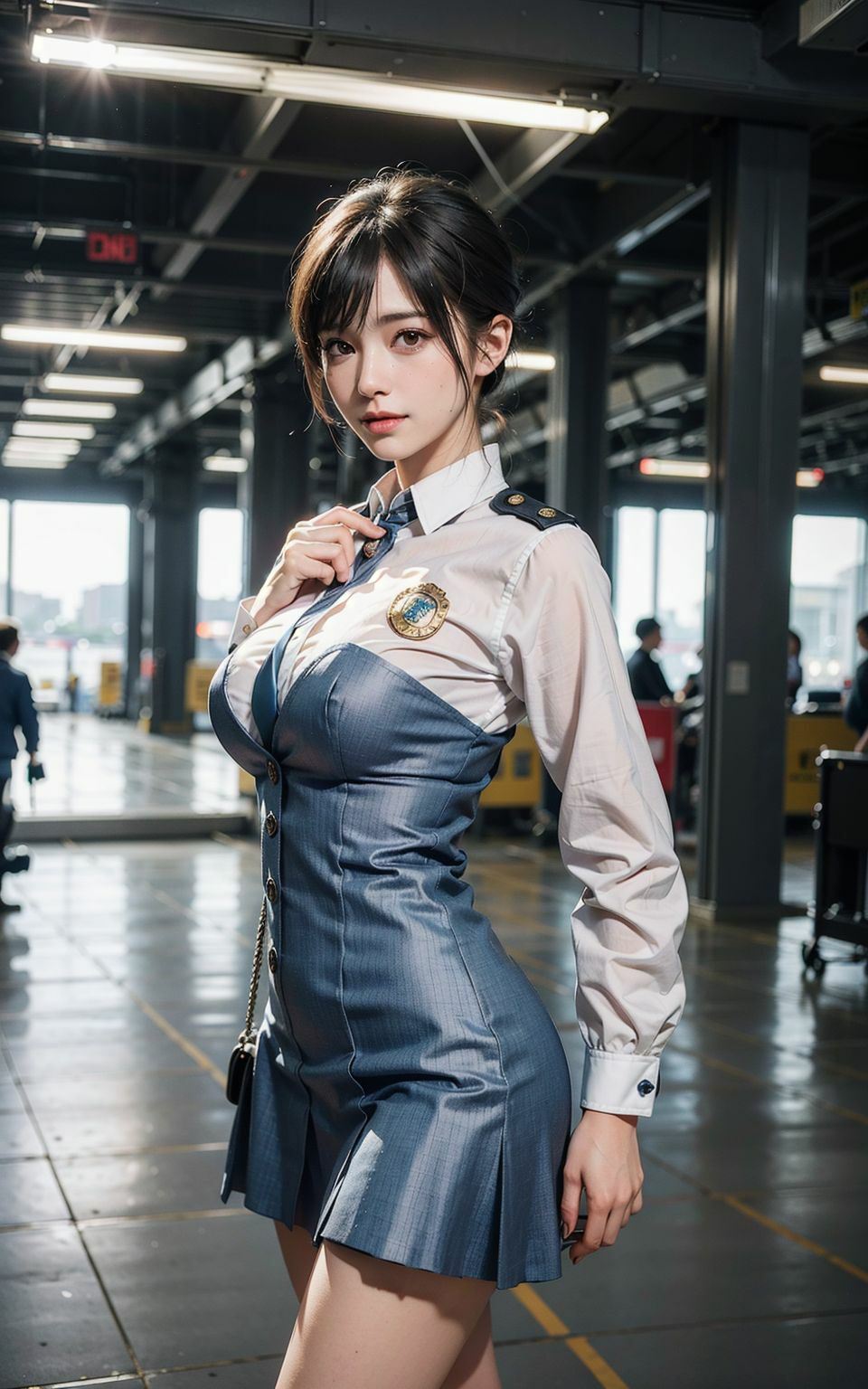 サンプル画像5:働く女子 CAさん（2）(FAI文庫) [d_464886]