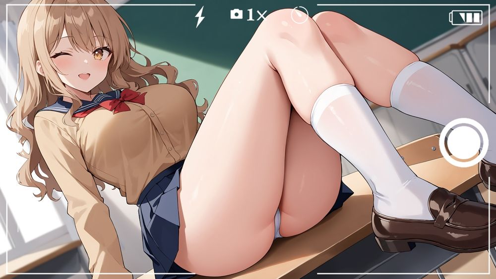 サンプル画像4:モデルの彼女と二人きりの撮影会(御一堂) [d_464888]