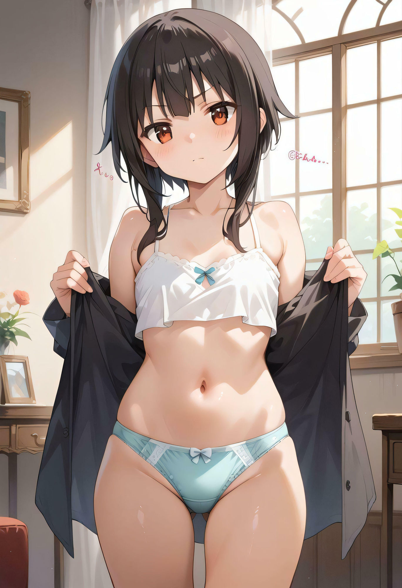 サンプル画像2:貧乳むすめ(密室アフロ) [d_464909]